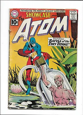 Buy Showcase #34 [1961 Gd+] 1st App The Atom! • 287.50£
