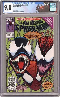 Buy Amazing Spider-Man #363 CGC 9.8 1992 3781588002 • 91.91£