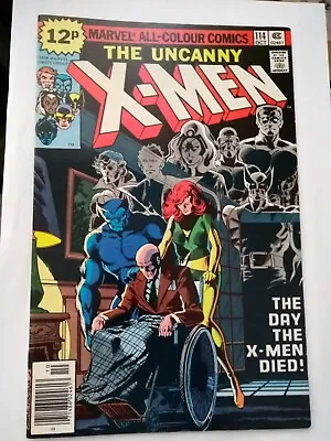 Buy Uncanny X-Men : Issue #114 (The Day The X-Men Died! 1978) • 50£