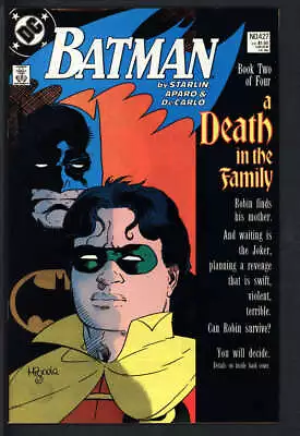 Buy Batman #427 8.5 // A Death In The Family Part Two 1988 • 26.88£