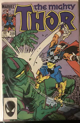Buy The Mighty Thor 358, 1985, Marvel Comics, Beta Ray Bill & Death Of Megatak!  • 15.99£