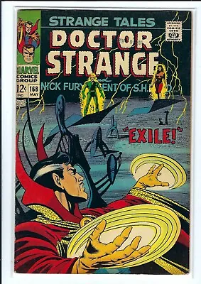 Buy (1951 Series) Marvel Strange Tales #168 Last Doctor Strange Issue - Vg/fn • 23.64£