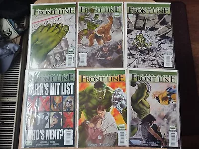 Buy World War Hulk Front Line 1-6 Marvel Comics Complete Series 1 2 3 4 5 6 • 0.99£