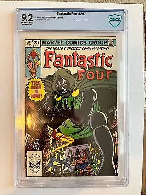 Buy Fantastic Four #247 Cbcs Grade 9.2 Marvel Comics 1982 • 41.23£