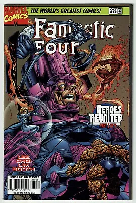Buy Fantastic Four #12 - Marvel 1997 - Volume 2 - Jim Lee [Heroes Reunited] • 5.89£