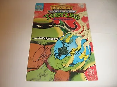 Buy Teenage Mutant Ninja Turtles Adventures #57 '94 Archie Terracide Part 3 W/ AUTO! • 39.54£