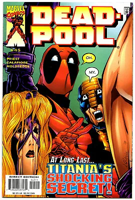 Buy Deadpool (Vol. 1 1997-2002) #45 October 2000 - Johnny Handsome Bites The Dust • 9£
