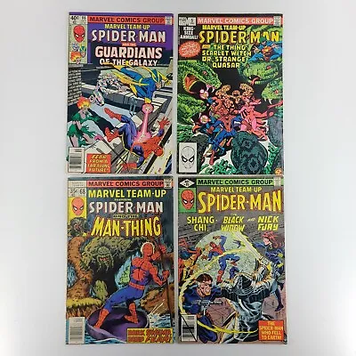 Buy Marvel Team Up Spiderman Comic Book Lot/key Issue#68/,85,86/annual#5... • 17.69£