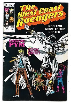 Buy The West Coast Avengers #21 Moon Knight Joins FN (1987) Marvel Comics • 3.50£