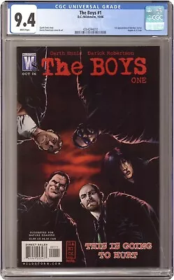 Buy The Boys #1 CGC 9.4 First Print 🔑 1st HUGHIE BUTCHER FRENCHIE🔥 Amazon 2006 • 128.40£