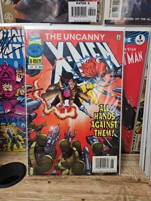 Buy UNCANNY X-MEN #333 1st Full Appearance BASTION 1996 Key Marvel Comics POOR COND • 9.45£