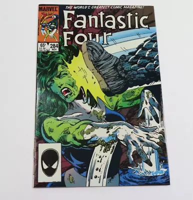 Buy Fantastic Four #284 NM WP 1985 Marvel Invisible Girl Invisible Woman John Byrne • 5.53£
