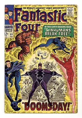 Buy Fantastic Four #59 VG+ 4.5 1967 • 29.25£