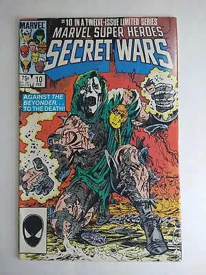 Buy Marvel Comics Marvel Super Heroes Secret Wars #10 Jim Shooter FN/VF 7.0 • 19.78£