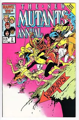 Buy New Mutants Annual #2 (1983) 1st Psylocke KEY Higher Grade 1986 Marvel Comics • 55.96£