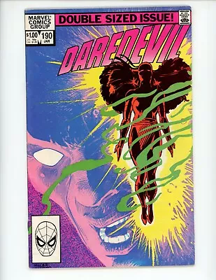 Buy Daredevil #190 Comic Book 1983 VF- Frank Miller Frank Miller Marvel • 6.34£