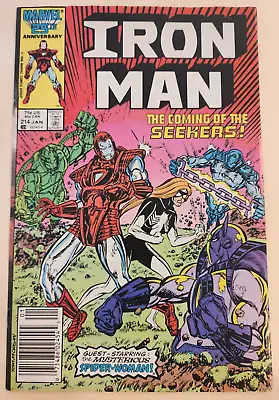 Buy IRON MAN #214 Marvel Comics 1987 All 1-332 Issues Listed! (9.0) NM- • 7.20£