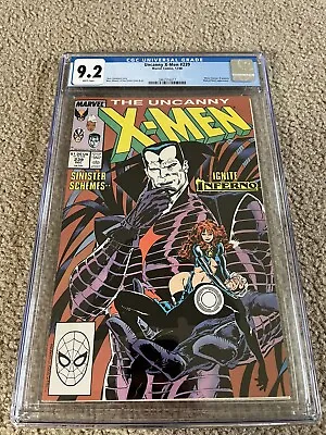 Buy Uncanny X-Men #239 CGC 9.2 1st Cover Appearance Of Mister Sinister • 60.26£