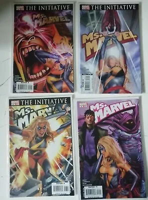 Buy Ms Marvel Bundle #15,16,17,18Greg Horn Covers (2007)⭐ALL NEW UNREAD COPYS ⭐ • 15.99£