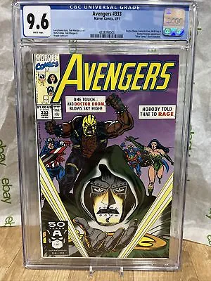 Buy Avengers  333  Cgc 9.6 White Pages Iron Man  Captain America  Thor  Vision Comic • 35.62£
