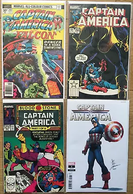 Buy Captain America 4 Issues - #202 / 296 / 357 & #1 (2023 Cover Variant) • 10£