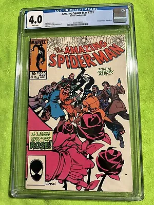 Buy Amazing Spider-Man #253 June 1984 KEY 1st Appear. THE ROSE Marvel Comic CGC 4.0 • 33.51£