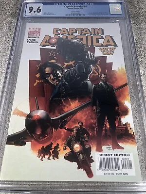 Buy Captain America 6 CGC 9.6 1st Winter Soldier Variant Cover 6/05 • 94.60£