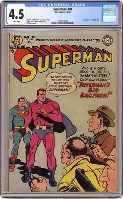 Buy Superman #80 CGC 4.5 1953 1462815026 • 233.24£