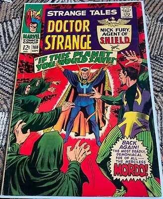 Buy Strange Tales 160 Marvel 1967 Dr. Strange Nick Fury 1st Jimmy Woo • 15.79£