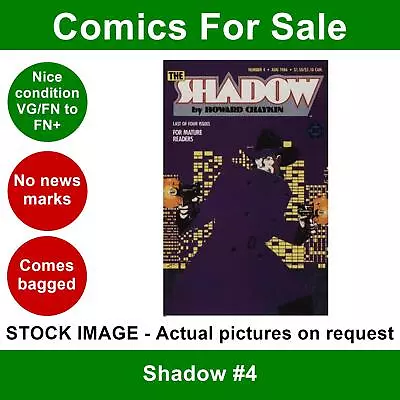 Buy DC Shadow #4 Comic - VG/FN+ 01 August 1986 • 3.99£