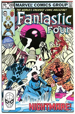 Buy FANTASTIC FOUR #248, NM, John Bryne, 1982, Thing, Nightmare, More FF In Store • 6.39£