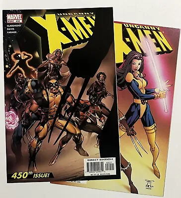 Buy Uncanny X-Men #450 (VF) & 460 (NM-) - Early X-23 • 10.39£