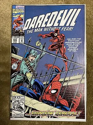 Buy Marvel Daredevil #305 June (1992) Comic Book Bagged & Boarded - Spider-Man • 8.07£