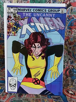 Buy Uncanny X-Men #168 VF-  Marvel 1983 1st Madelyne Pryor • 19.95£