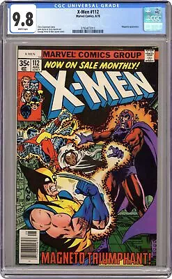 Buy Uncanny X-Men #112 CGC 9.8 1978 3793472011 • 1,191.52£