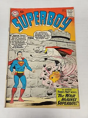 Buy Superboy 82 | 1st Bizarro-Krypto | DC Comics | 1960 • 57.71£