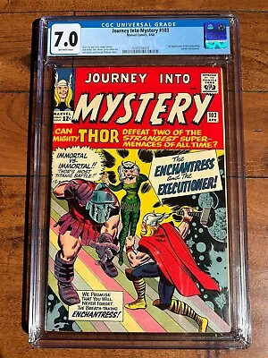 Buy Journey Into Mystery 103 - Cgc - F/vf 7.0 - 1st Appearance Of Enchantress (1964) • 683.64£