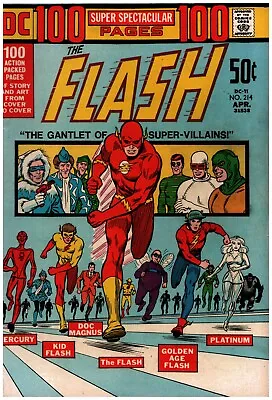 Buy Dc The Flash #214 (1972) 100 Page Super Spectacular • 55.34£