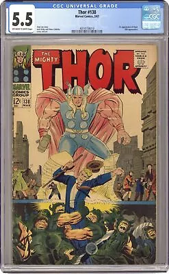 Buy Thor #138 CGC 5.5 1967 4014158010 • 84.06£