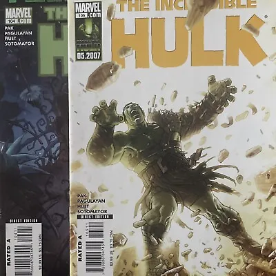 Buy Incredible Hulk #104 & 105 (Marvel) Lot Of 2 Comics • 15.80£