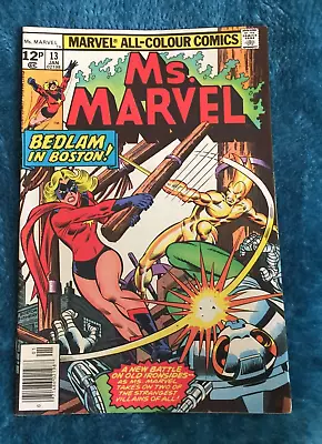 Buy Free P & P; Ms. Marvel #13, Jan 1978;  Homecoming!  • 4.99£