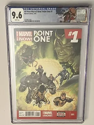 Buy All New Marvel Now Point One #1 1st Kamala Khan Ms. Marvel CGC 9.6 Custom Label • 119.16£