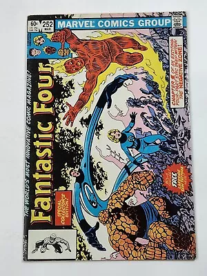 Buy Fantastic Four 252 DIRECT Horizontal Issue John Byrne Bronze 1983 W/ Tattooz • 27.96£