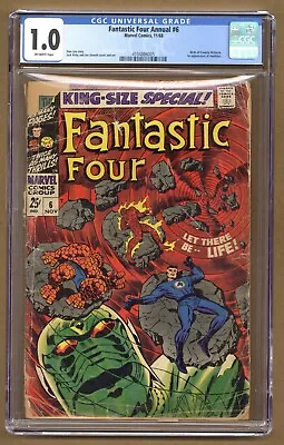 Buy Fantastic Four Annual 6 (CGC 1.0) Birth Of Franklin Richards 1st Annihilus X318 • 35.35£