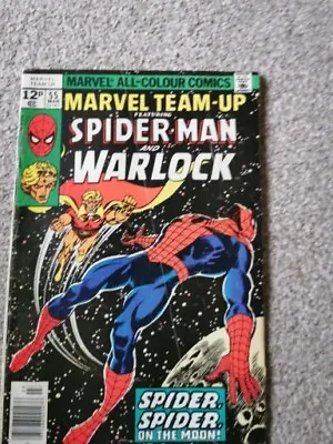 Buy Marvel Team-up #55. Mar 1977 Adam Warlock. 1st Power & Time Gems! John Byrne • 15.99£