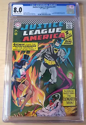 Buy Justice League Of America #51 - CGC 8.0 (1967, DC Comics) 1st Silver Age Zatara • 235.24£