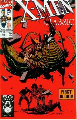 Buy X-Men Classic # 59 (Reprints Uncanny X-Men 155) (USA, 1991)  • 3.41£