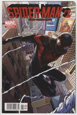 Buy Spider-Man 1 Mexico 2016 Color 8.5 W Foreign Comic Miles Morales Spider-Man #1 • 23.88£
