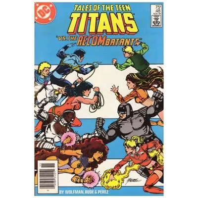 Buy Tales Of The Teen Titans #48 Newsstand In Fine Condition. DC Comics [j: • 1.58£