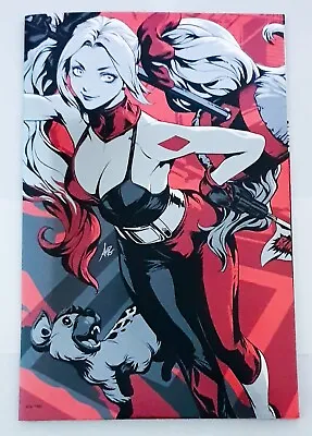 Buy Harley Quinn: Black + White + Redder #1 (Cover F Artgerm Foil Variant) NM B&B • 25.99£